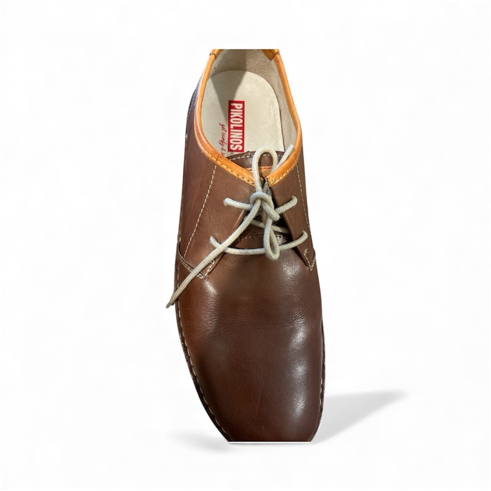 PIKOLINOS Men's Tan Leather Oxfords - Picture 6 of 6